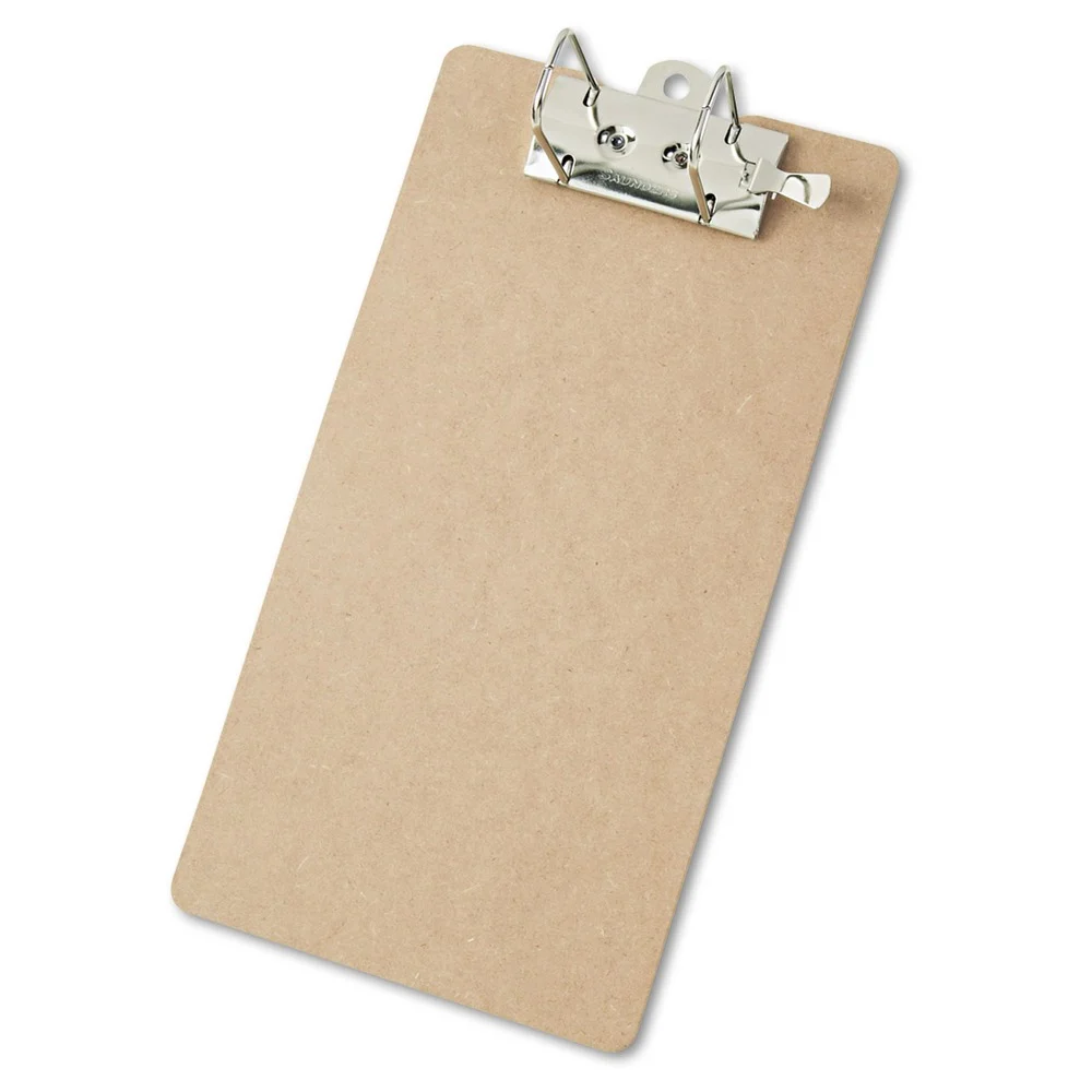 Saunders 2.5 in. Clip Capacity Recycled Hardboard Archboard Clipboard - Brown