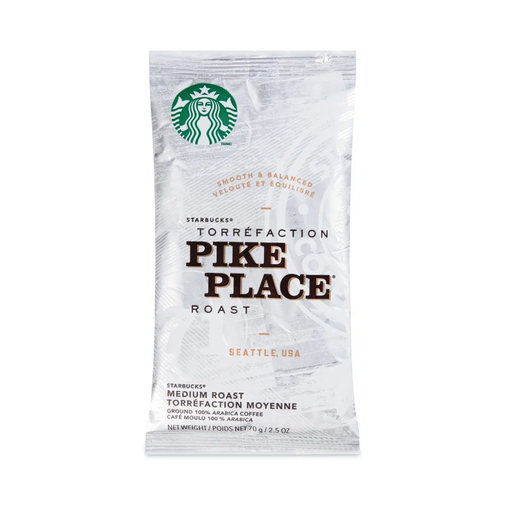 Starbucks 12411960 2.7 oz Packet Coffee - Pile Place (72/Carton)