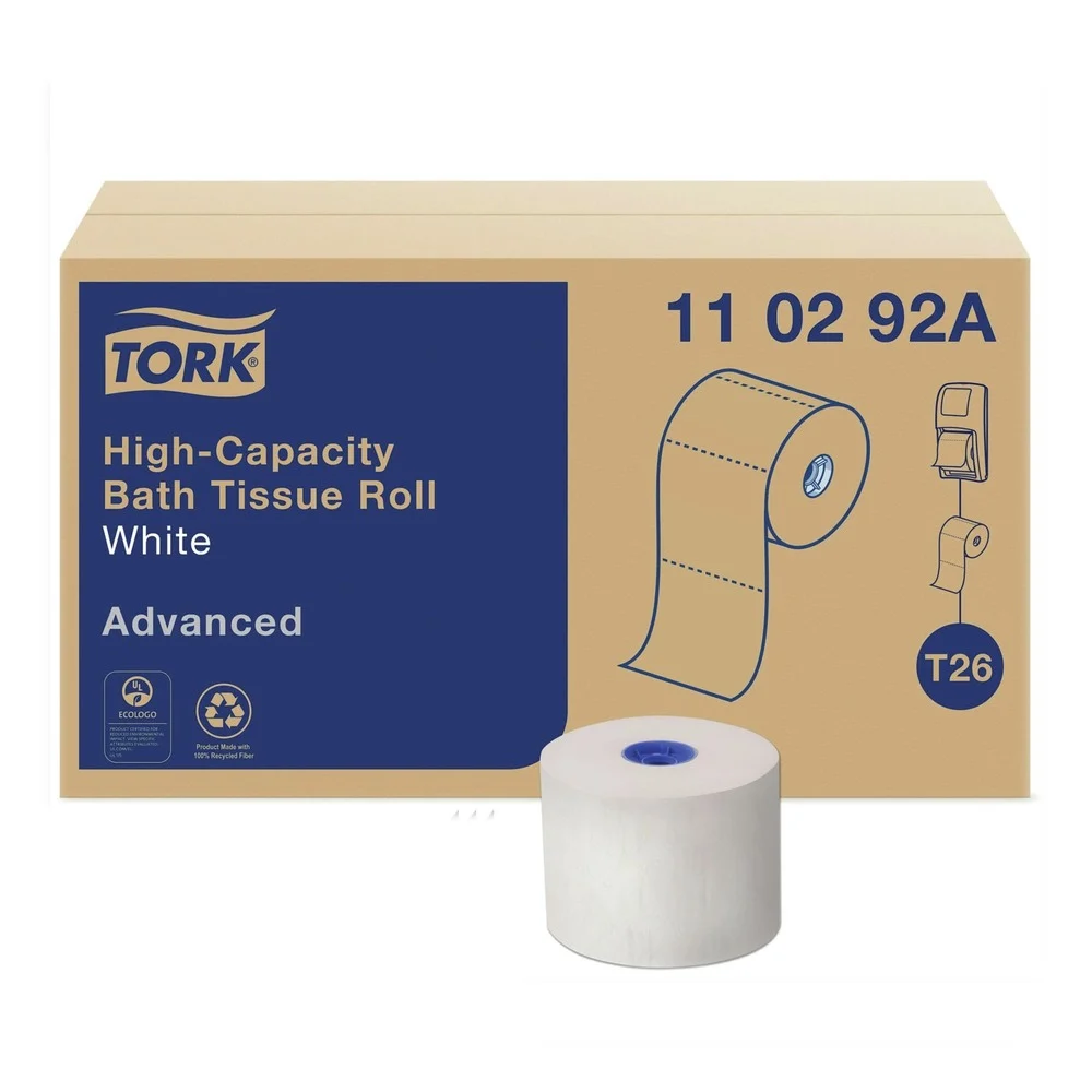 Tork 110292A 2-Ply Septic Safe Advanced High Capacity Bath Tissue - White (36/Carton)