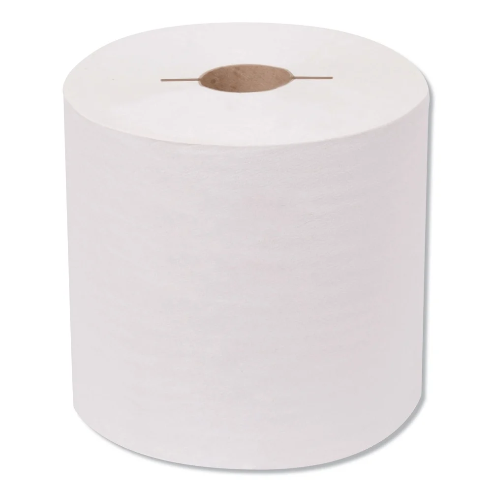 Tork 7.5 in. x 600 ft. 1-Ply Premium Notched Hand Towel Roll - White (6 Rolls/Carton)