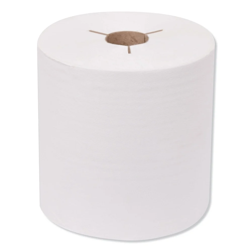 Tork 8 in. x 600 ft. Premium Notched Hand Towel Roll - White (6 Rolls/Carton)