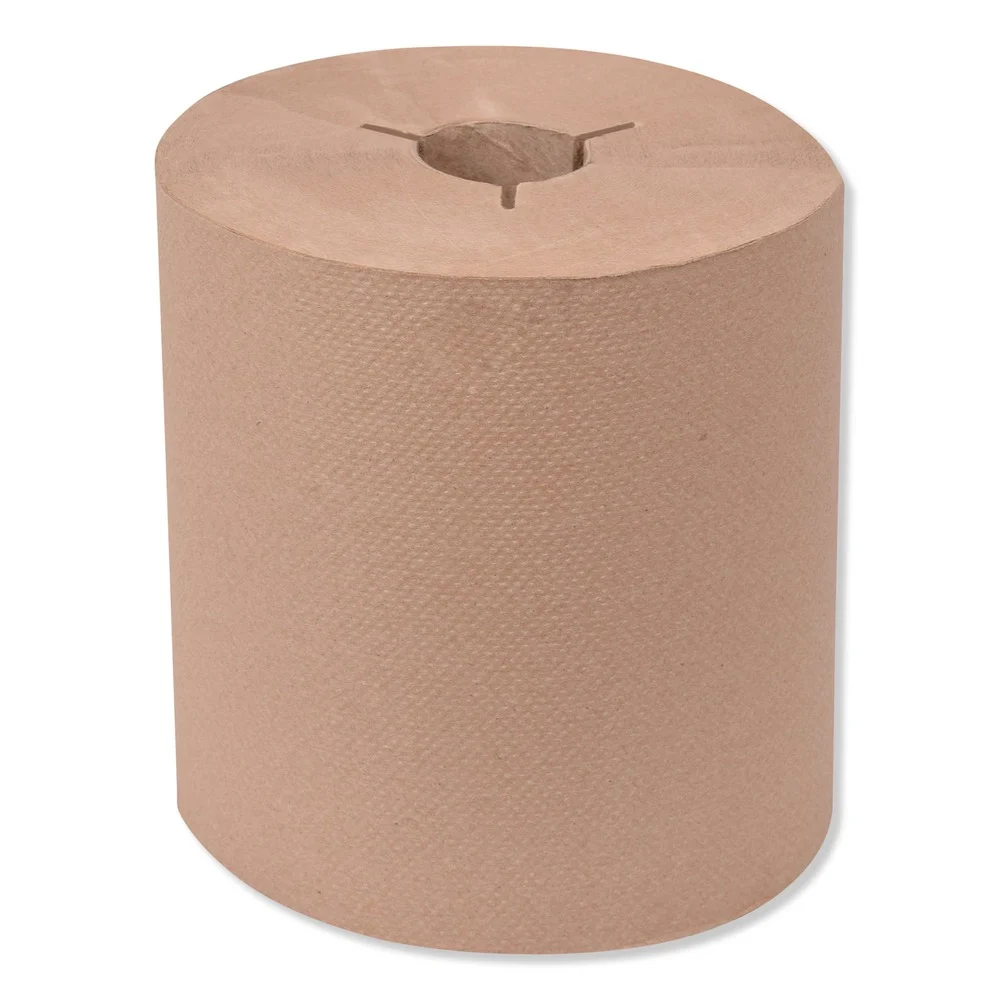 Tork 8031300 8 in. x 800 ft. Universal Notched Hand Towel Roll - Natural (6 Rolls/Carton)