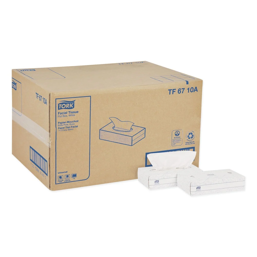 Tork Universal 2-Ply Facial Tissue - White (30/Carton)