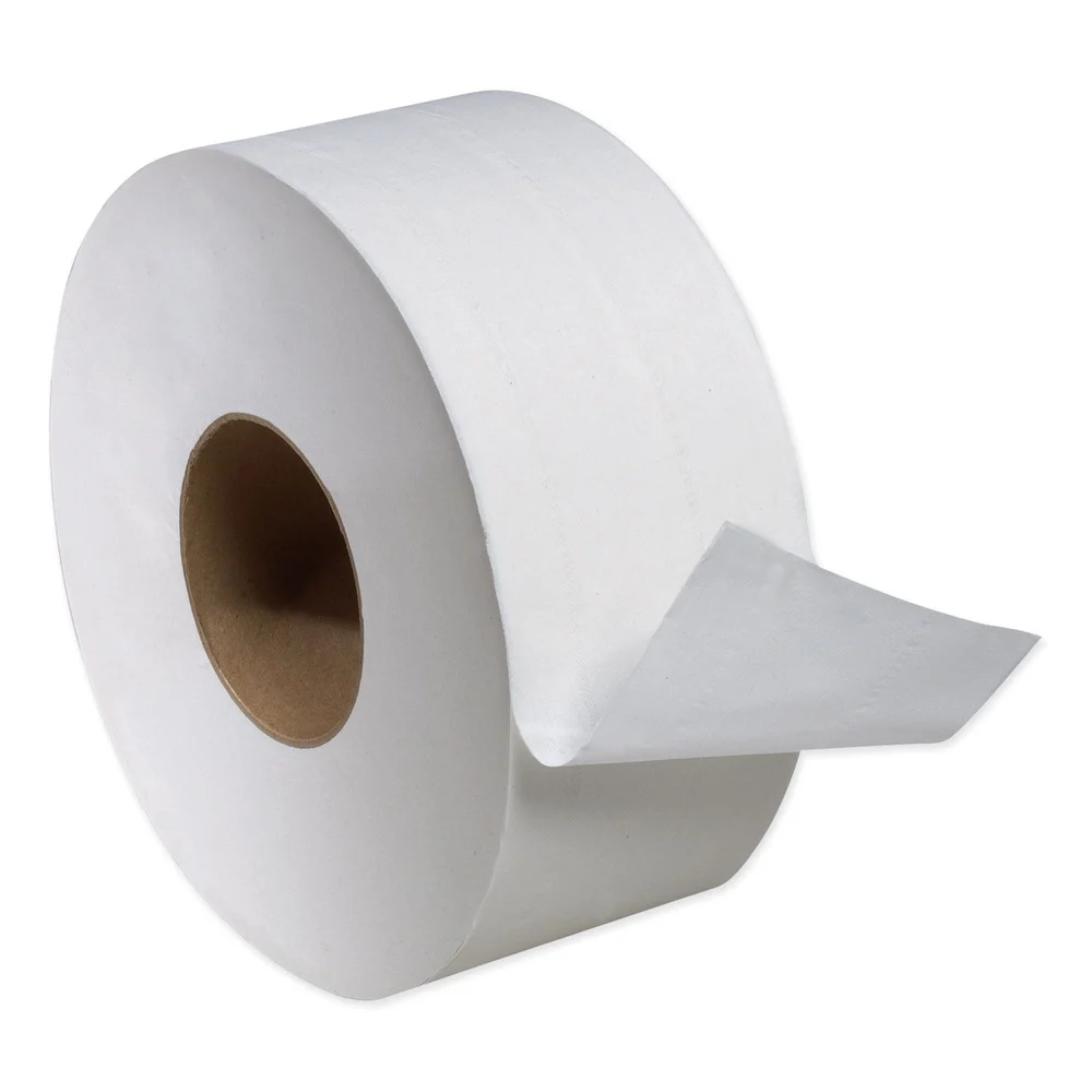 Tork Universal 3.48 in. x 1,000 ft. 2-Ply Septic Safe Jumbo Bath Tissue - White (12/Carton)