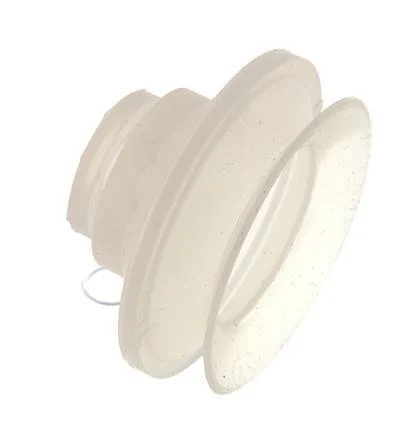 52mm Bellows Silicone Clear Vacuum Suction Cup Stroke 12mm