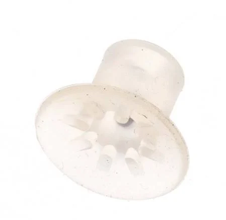 17mm Flat Silicone Clear Vacuum Suction Cup Stroke 0.5mm