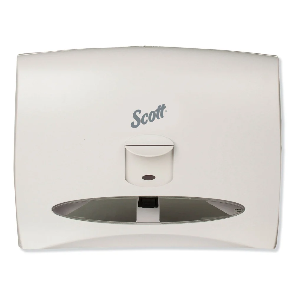 Scott 17.5 in. x 2.25 in. x 13.25 in. Personal Seat Cover Dispenser - White