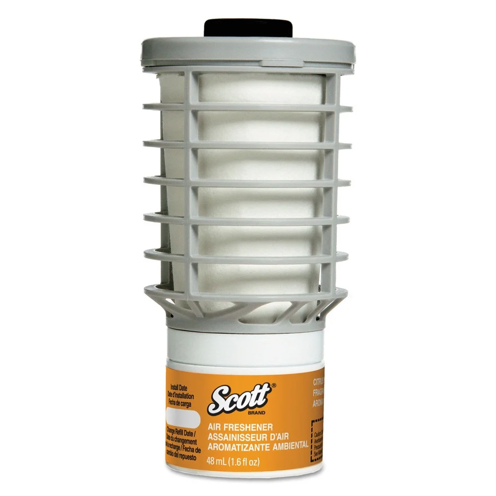 Scott Essential 48 ml Cartridge Continuous Air Freshener Refills - Citrus Scent (6/Carton)