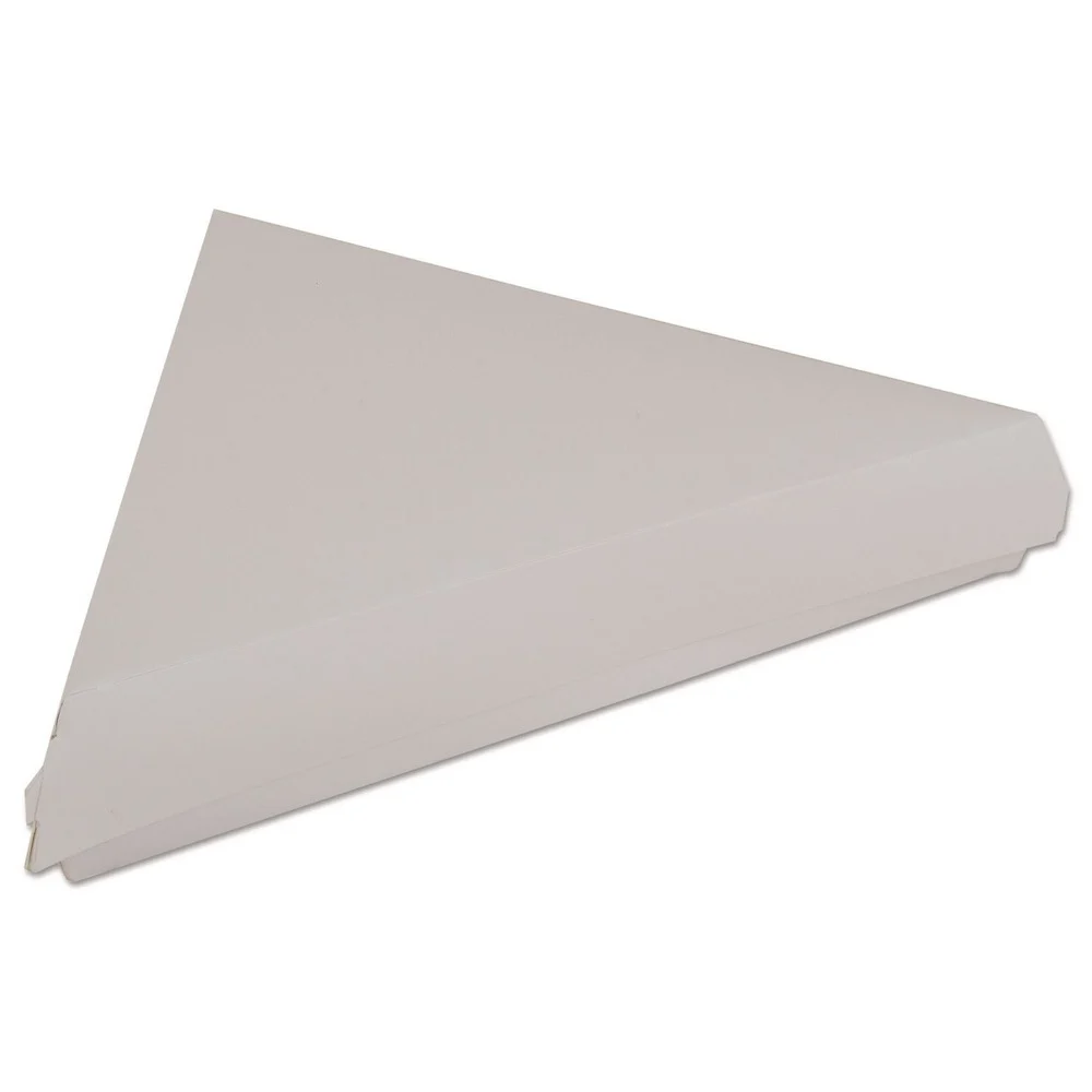 SCT 9.25 in. x 9 in. x 1.69 in. Pizza Clamshells - White (400/Carton)