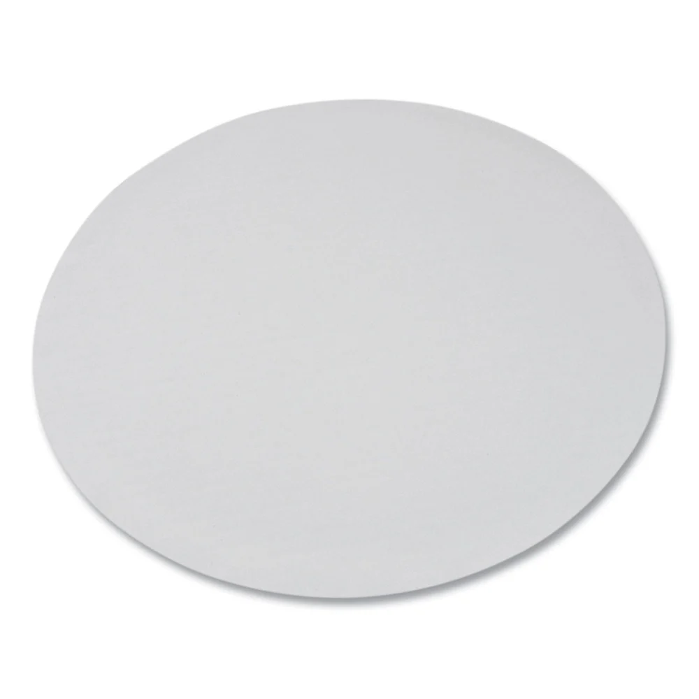 SCT 14 in. Diameter Bright White Paper Cake Circles - White (100/Carton)