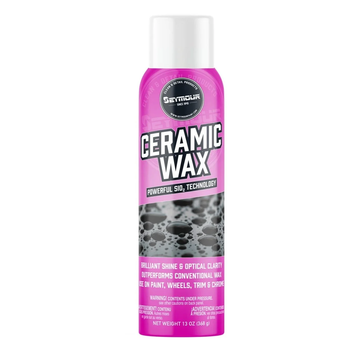 Seymour Aerosol Spray-on SIO2 Ceramic Wax - Pack of 12