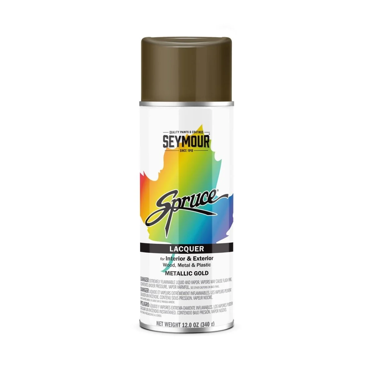 Seymour Spruce Metallic Spray Paint - Case of 12