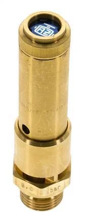 G 1/2'' Brass Pre-Set Safety Valve 16.8 bar (243.67 psi) DN 10
