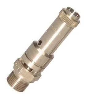 G 3/8'' Brass Pre-Set Safety Valve 6.3 bar (91.38 psi) DN 8