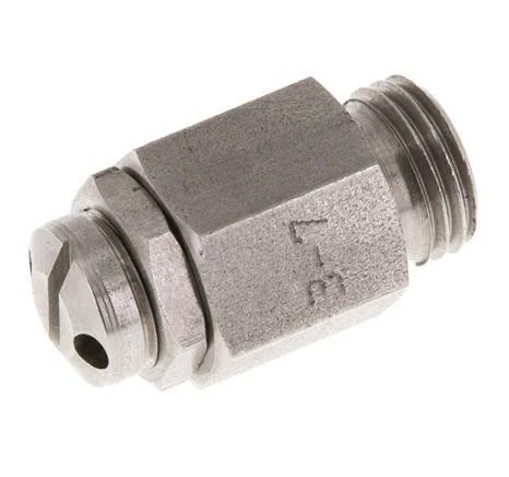 G 1/4'' Stainless steel 303 Adjustable Safety Valve 3-7 bar (43.51-101.53 psi)