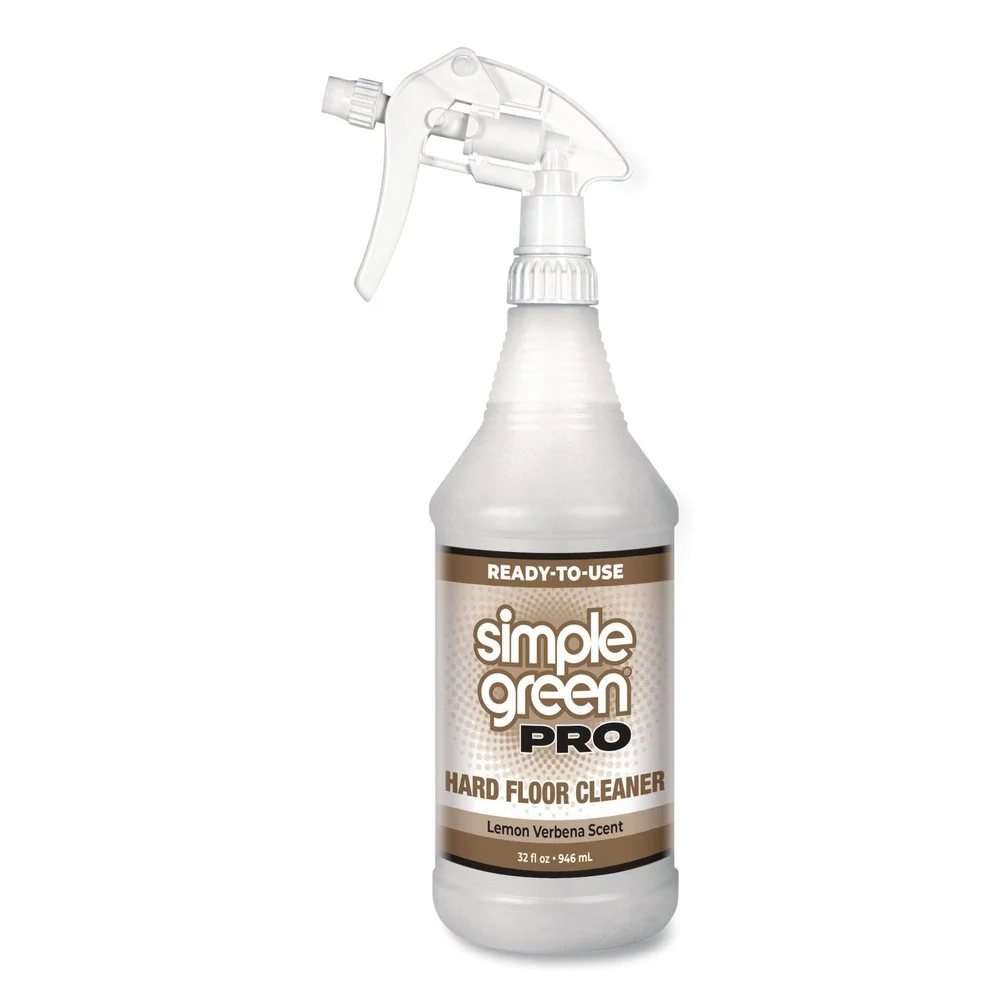 Simple Green 32 oz Pro Hard Floor Cleaner - Lemon Verbena Scent (12/Carton)