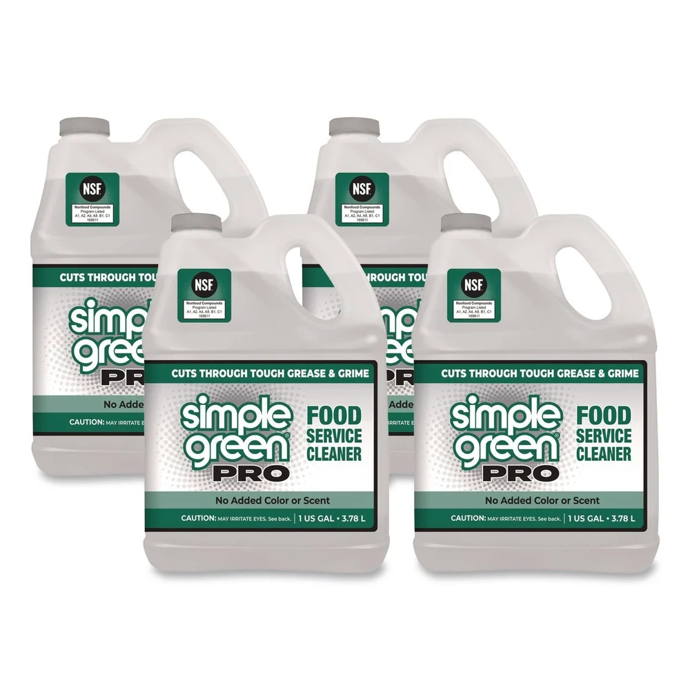 Simple Green 1 Gallon Pro Food Service Cleaner (4/Carton)