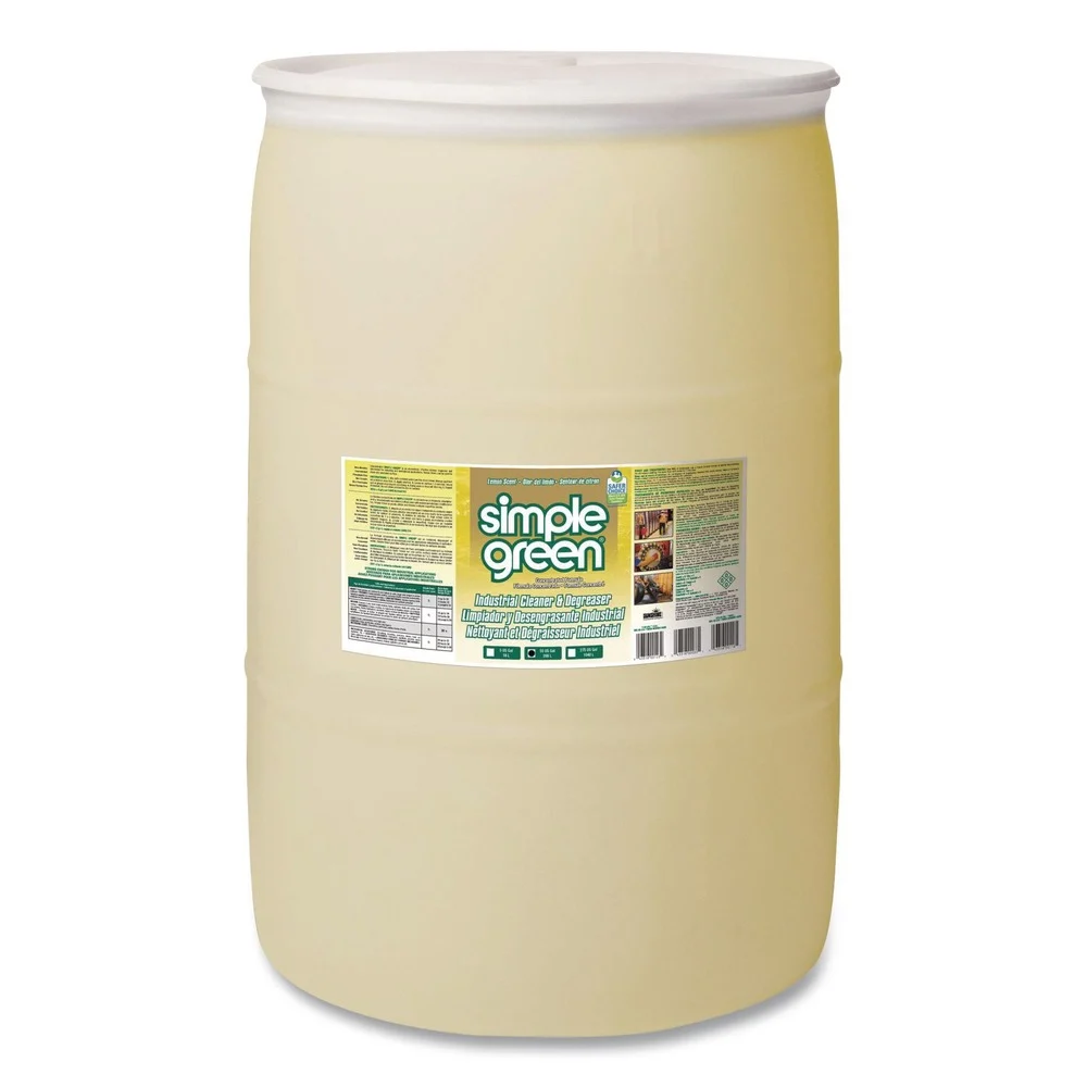 Simple Green 55 Gallon Industrial Cleaner and Degreaser - Lemon Scent