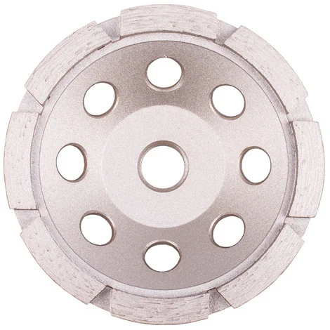 Diamond Vantage4-1/2 x 7/8-5/8 inch Single Row Cup Wheel, X0 Heavy Duty Grade