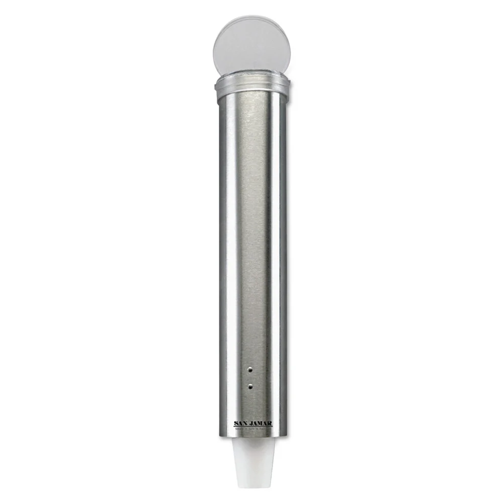 San Jamar Pull-Style 5 oz. Water Cup Dispenser - Small