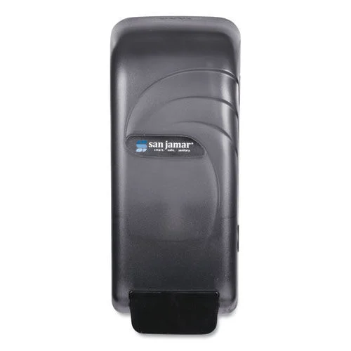 San Jamar 800 mL 4.5 x 4.38 x 10.5 Oceans Universal Liquid Soap Dispenser - Black
