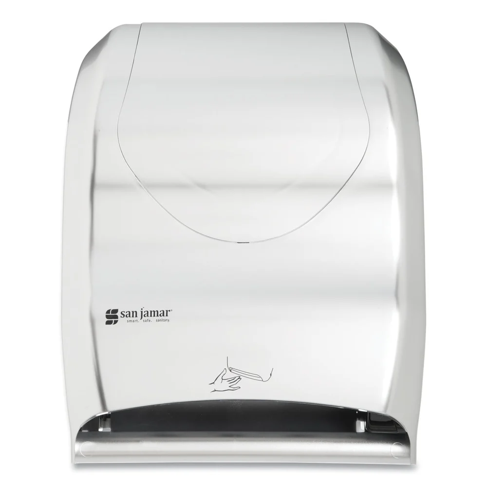 San Jamar T1470SS 16.5 in. x 9.75 in. x 12 in. Smart System with iQ Sensor Towel Dispenser - Silver