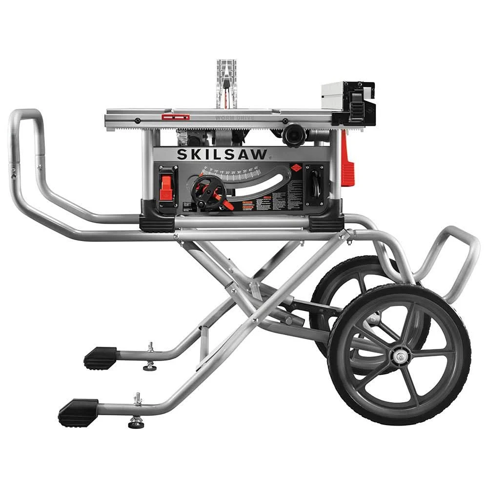 SKIL SPT99-11 Corded 10 In. Heavy Duty Worm Drive Table Saw With Stand