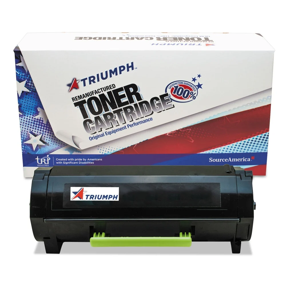 Triumph Remanufactured 60F1H00 10,000 Page-Yield Extra High-Yield Toner - Black