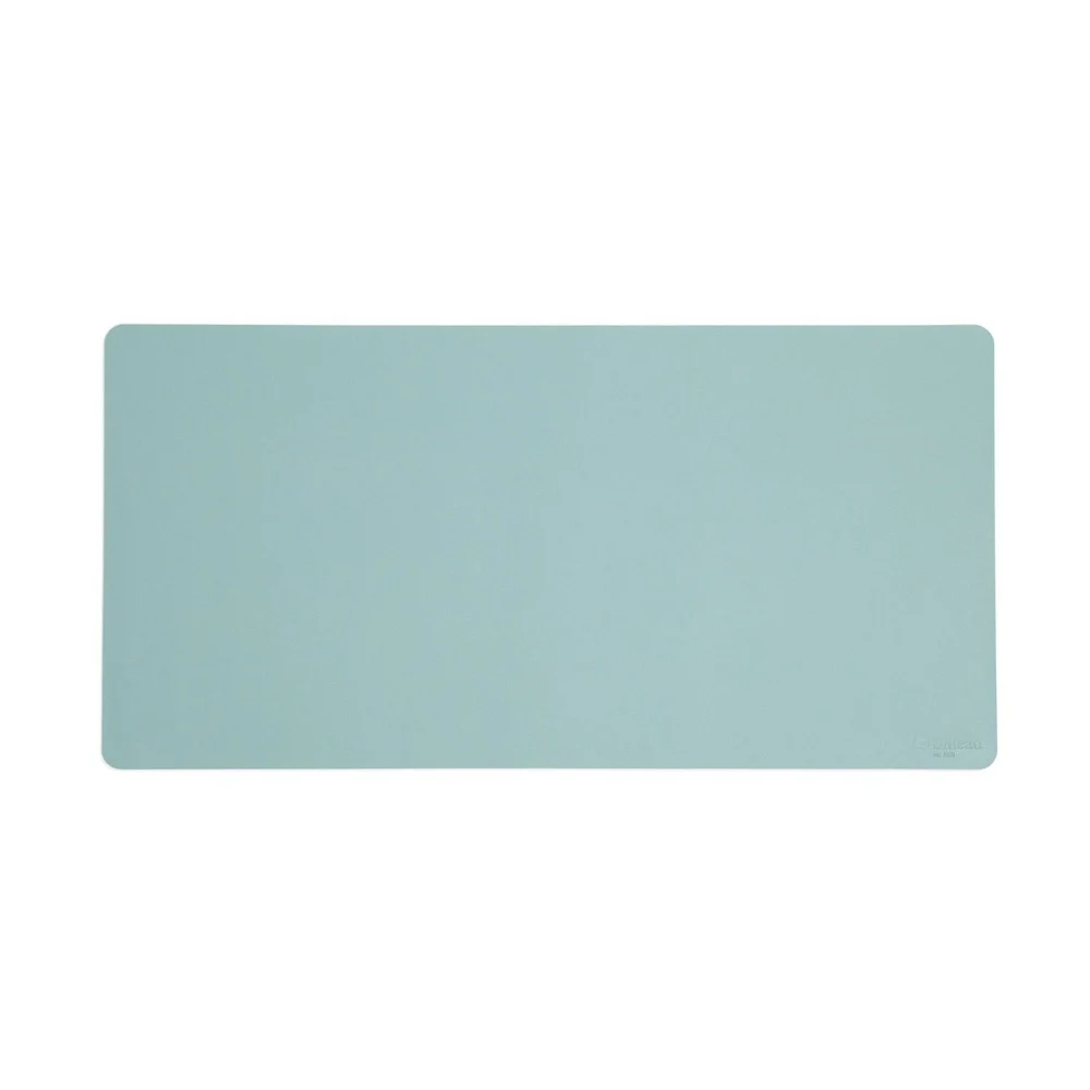 Smead 31.5 in. x 15.7 in. Vegan Leather Desk Pads - Light Blue