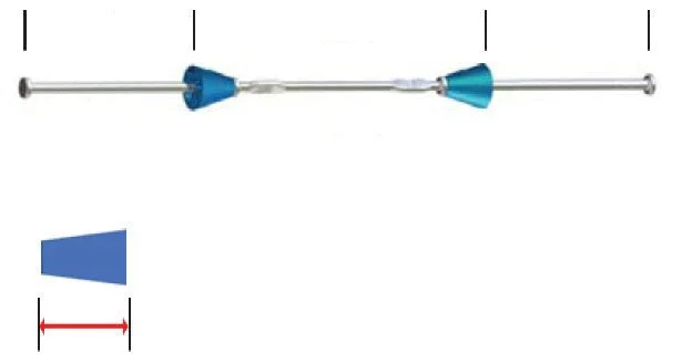 Snap Ties with Plastic Cones (100 Pieces)