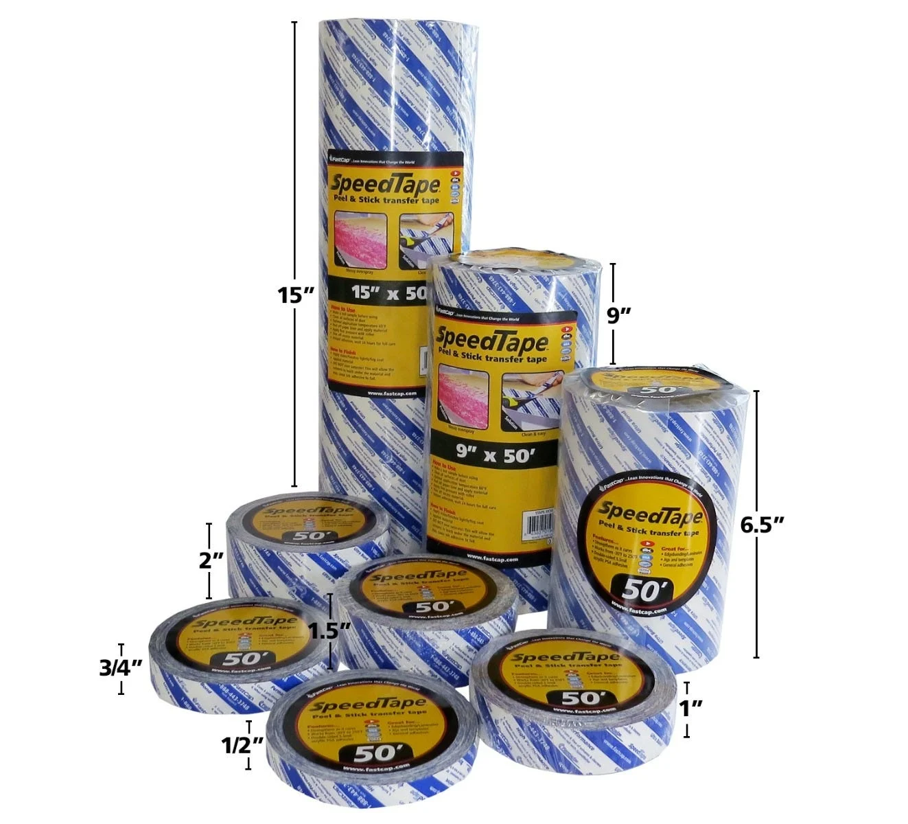 Fastcap SpeedTape 1-in. x 50-ft. for Edgebanding