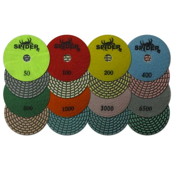 SPIDER™ Dry Polishing Pads