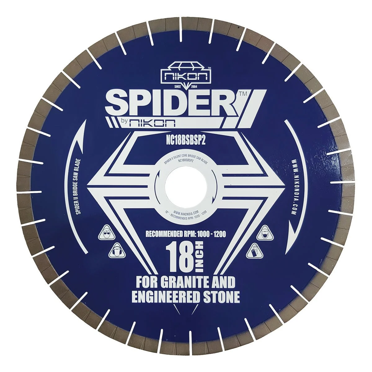 SPIDER™ II Bridge Saw Blade