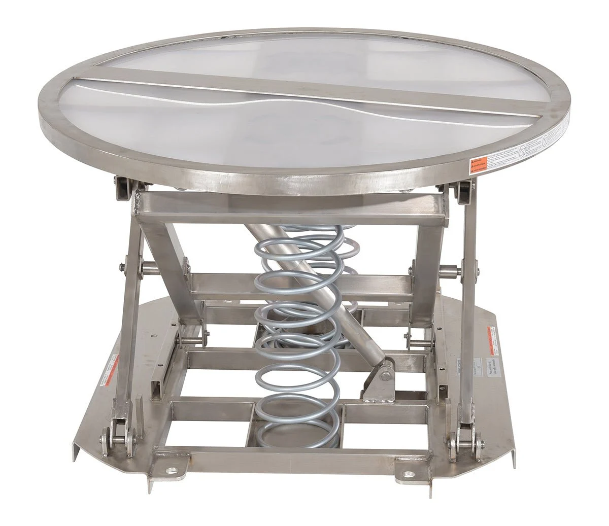 Spring Scissor Tables