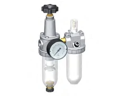 FRL 2-Part G3/8'' 600 l/min 0.5-10.0bar/7-145psi Semi-Auto Metal Standard 1