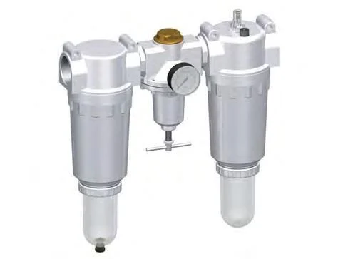 FRL 3-Part G2'' 18500 l/min 0.5-10.0bar/7-145psi Semi-Auto Protective Cage Polycarbonate Standard 8