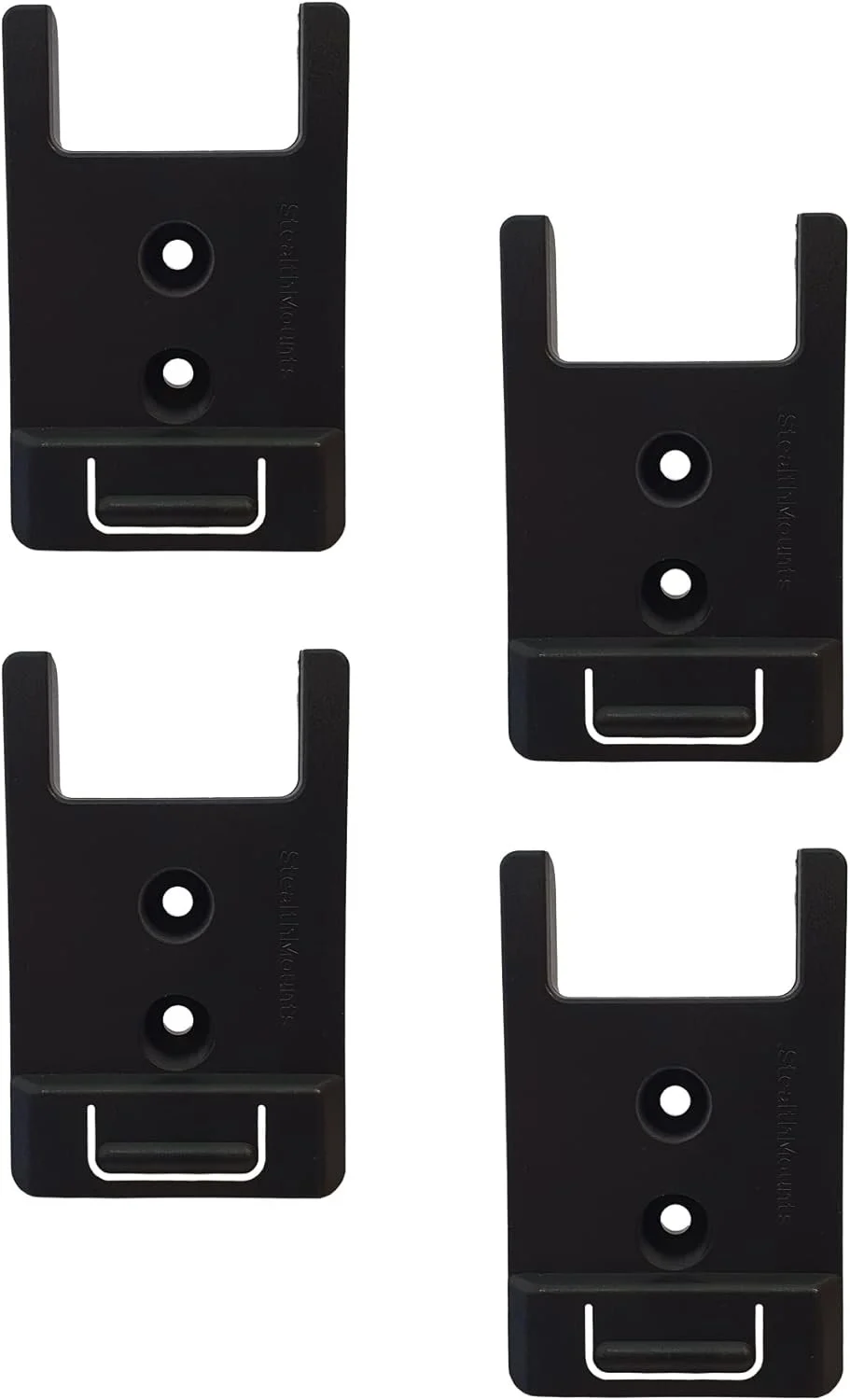 StealthMounts Tool Mounts for Craftsman 20V Black, 4-Pack