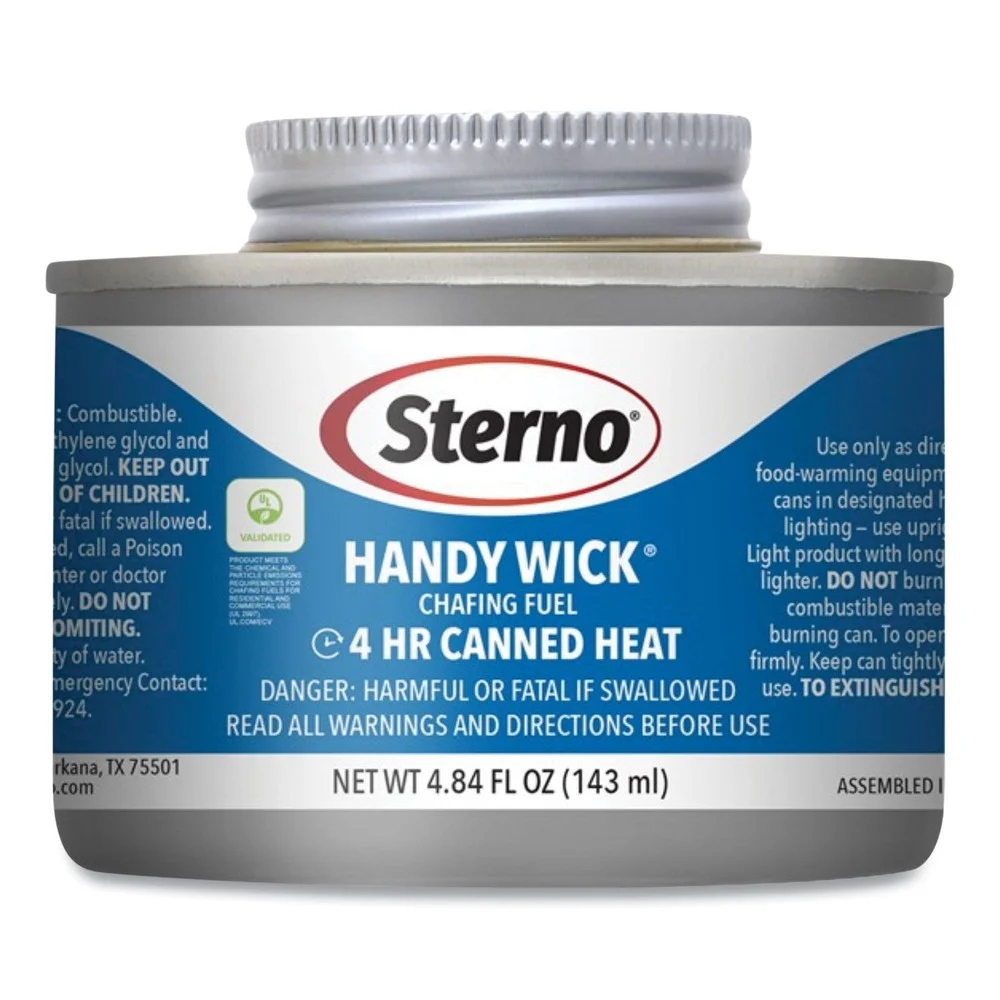 Sterno Handy Wick 4.84 oz. 4-Hour Burn Chafing Fuel (24/Carton)