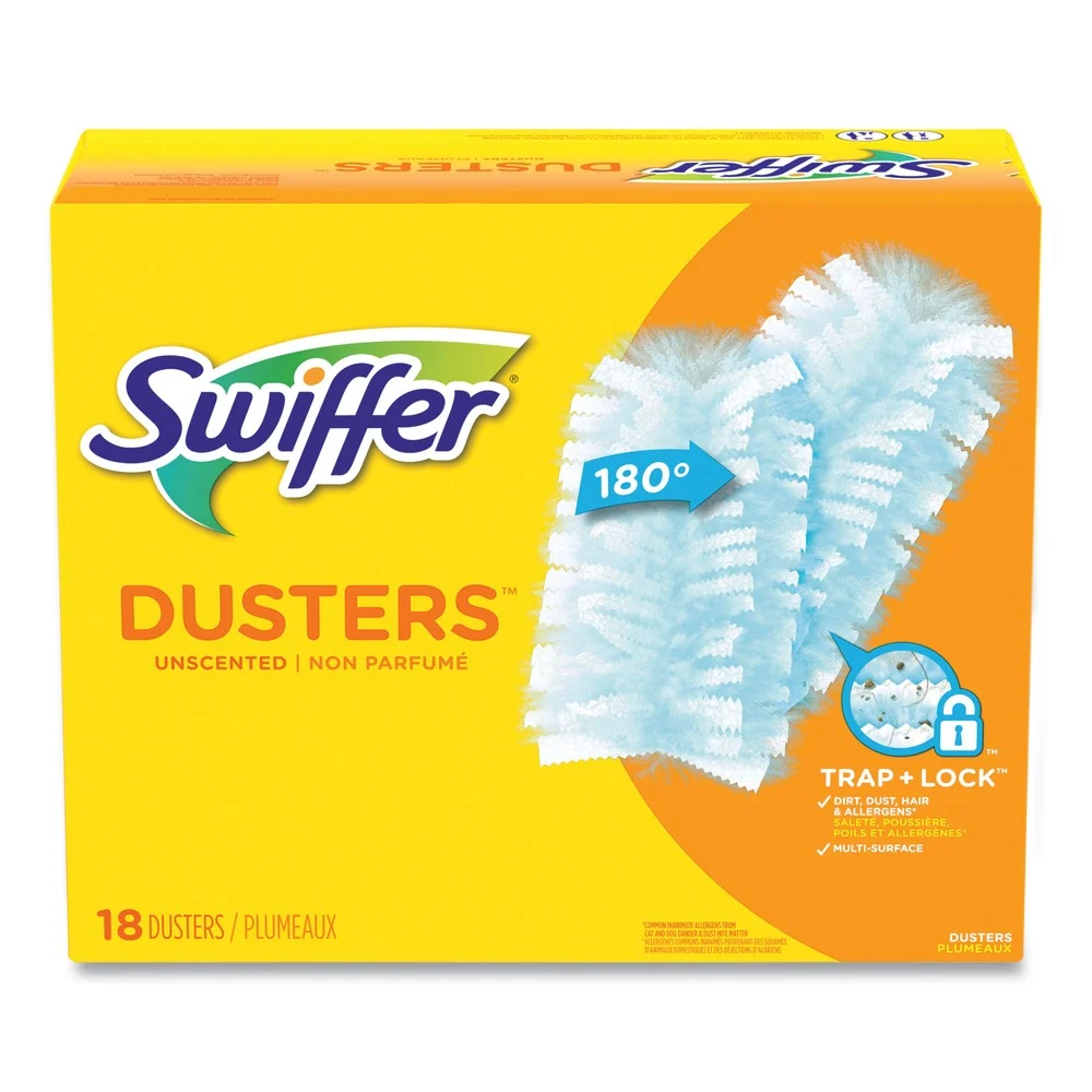 Swiffer Fiber Bristle Duster Refill - Light Blue (18/Box)