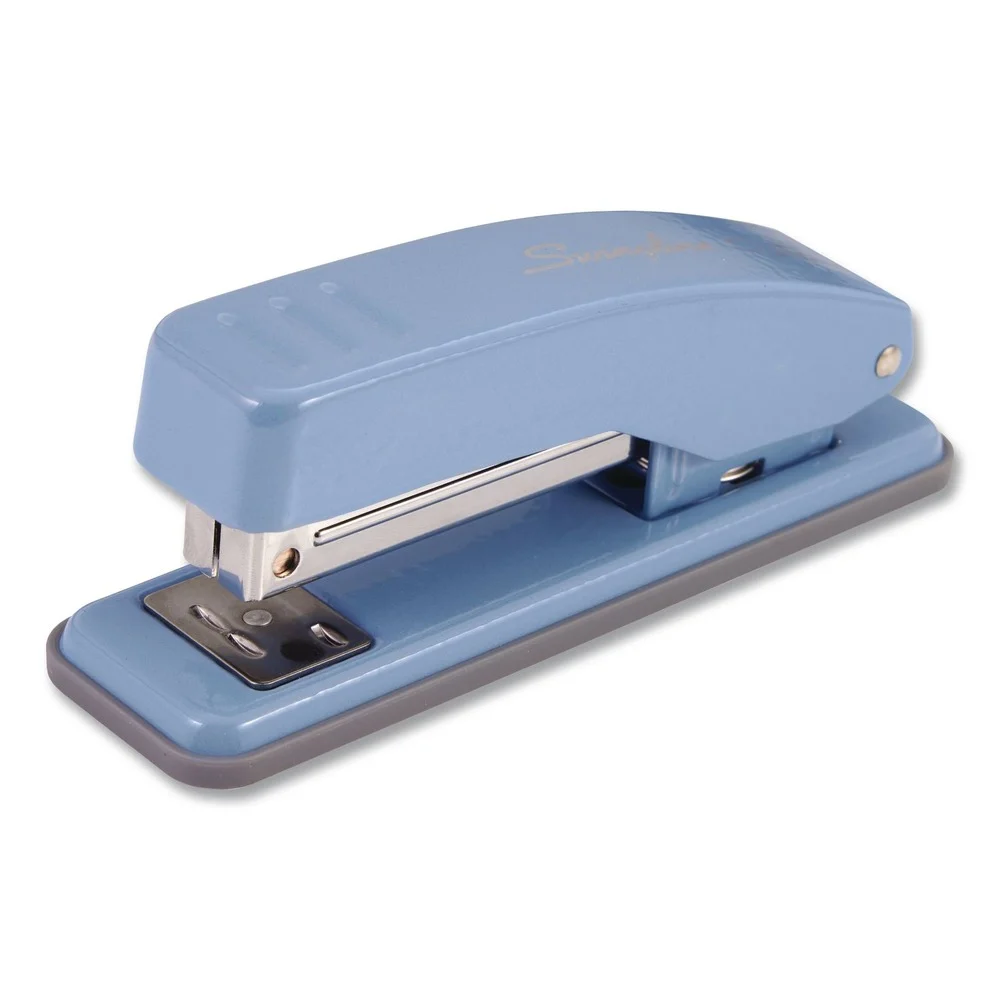 Swingline 20-Sheet Capacity Cub Compact Metal Stapler - Electric Blue