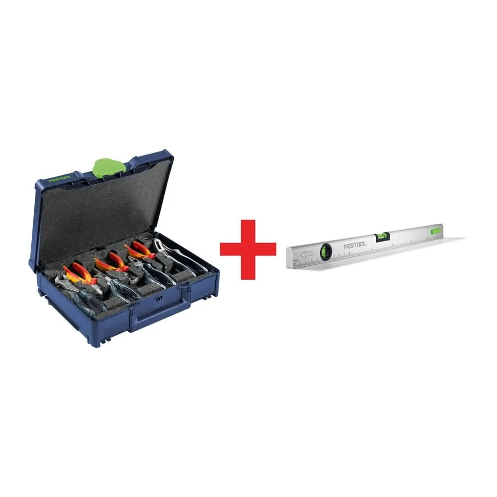 Festool Limited Edition Pliers Systainer3 SYS3 M 112 ZA with LEYSYS-FT1 Spirit Level