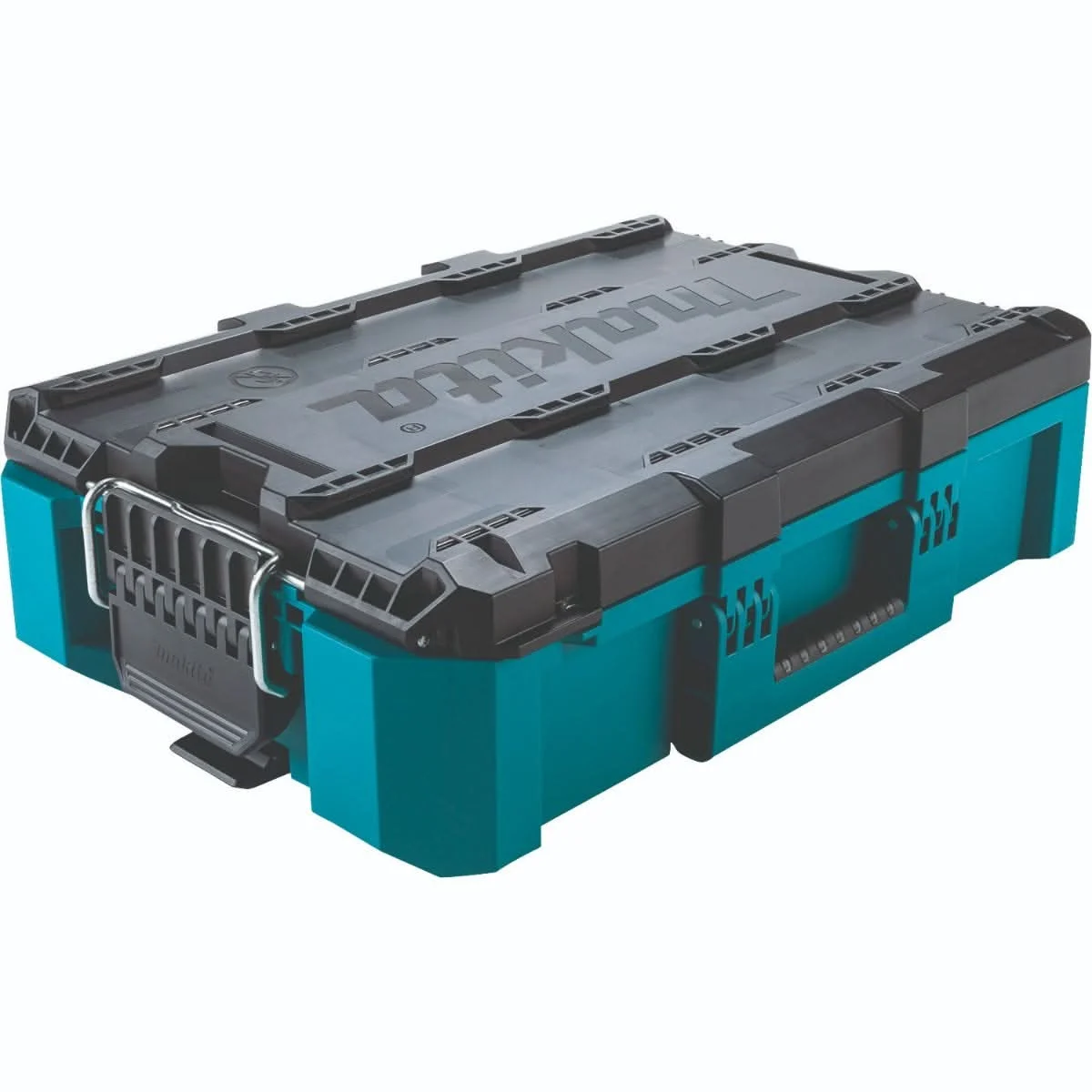 Makita MAKTRAK Medium Tool Box with 48-Piece Metric High Speed Steel Drill Bit, Screw BIt and Socket Set