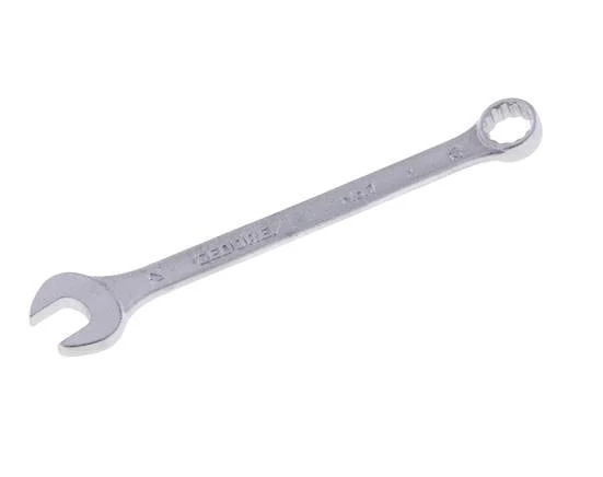 12mm Gedore Open End Wrench With 15 Degrees Angled Box End