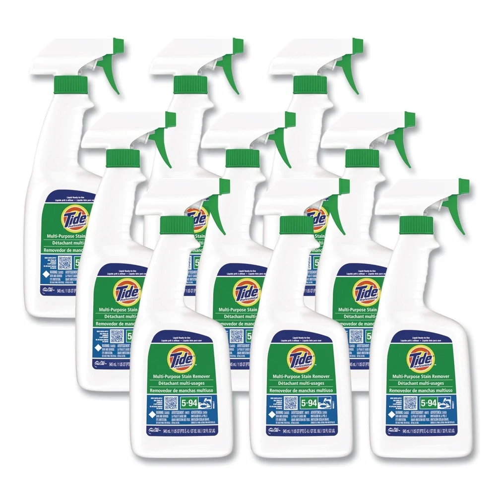 P&G Pro 32 oz. Trigger Spray Bottle Multi Purpose Stain Remover (9/Carton)