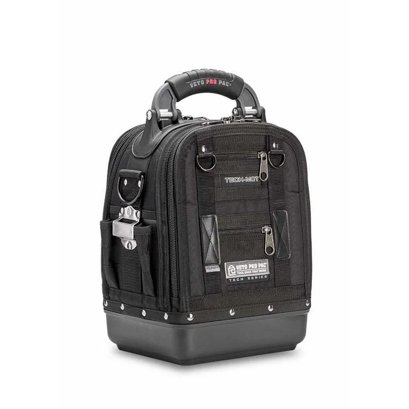 Veto Pro Pac Tech MCT Blackout Customizable Medium Sized Compact Service Tech Tool Bag