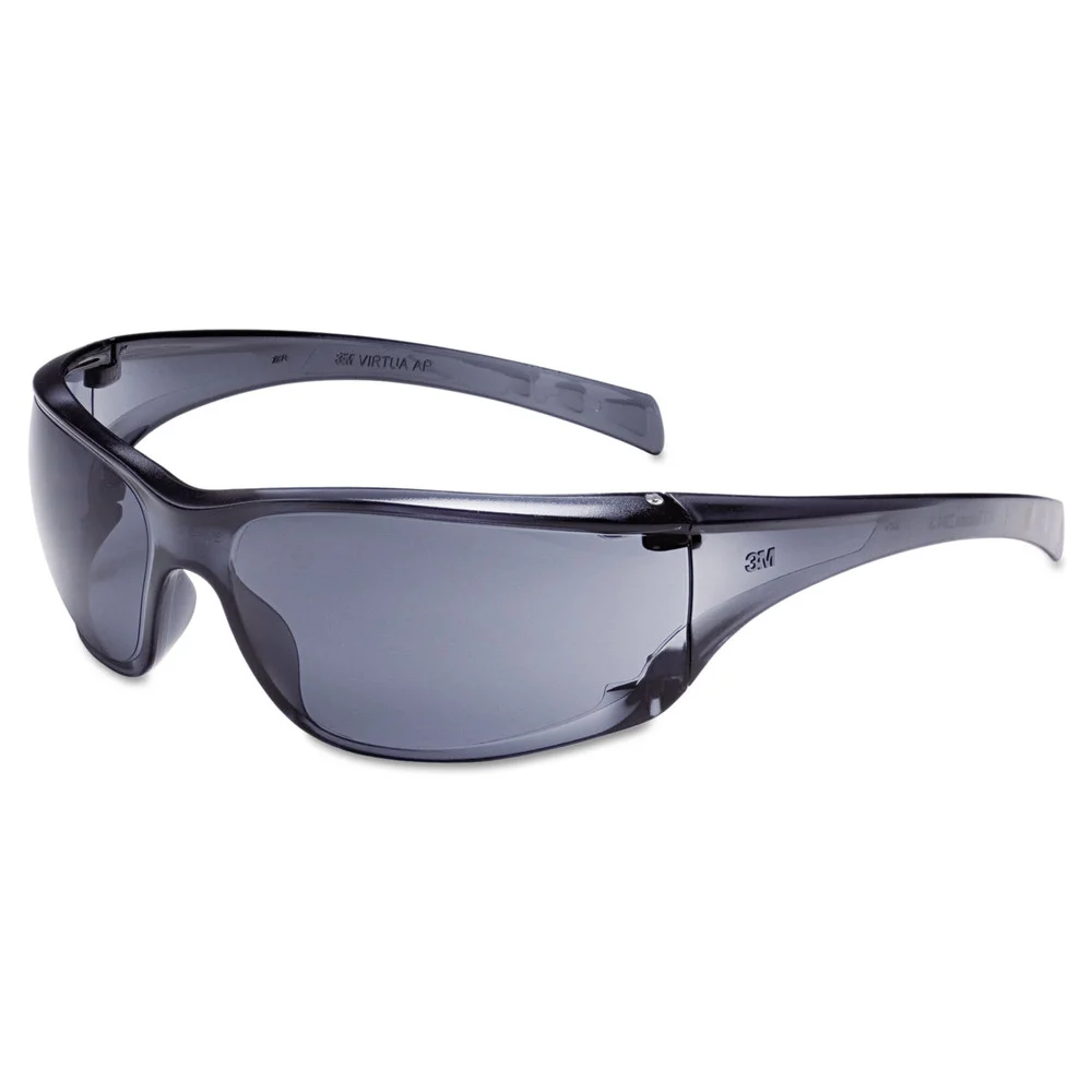 3M Virtua AP Protective Eyewear - Clear Frame and Gray Lens (20/Carton)