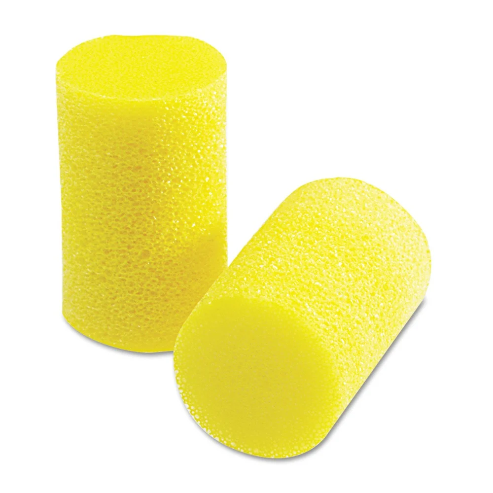 3M E-A-R Classic PVC Foam Cordless Earplugs in Pillow Paks - Small, Yellow (200 Pairs/Box)