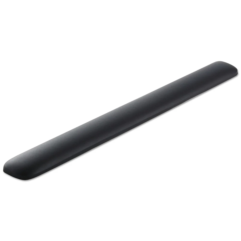 3M 19 in. x 2 in. x 0.75 in. Gel Keyboard Wrist Rest - Solid Black