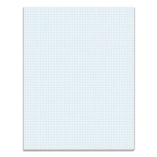 TOPS Quadrille Rule (8 sq-in.) 8.5 in. x 11 in. Quadrille Pads (50 Sheets/Pad)