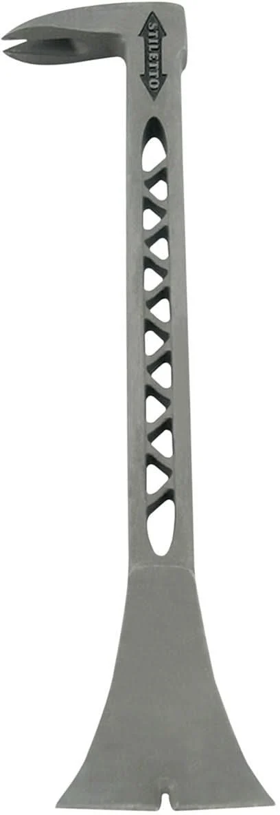 Stiletto 8.5-in. Titanium Trim Bar Finish and Trim Puller
